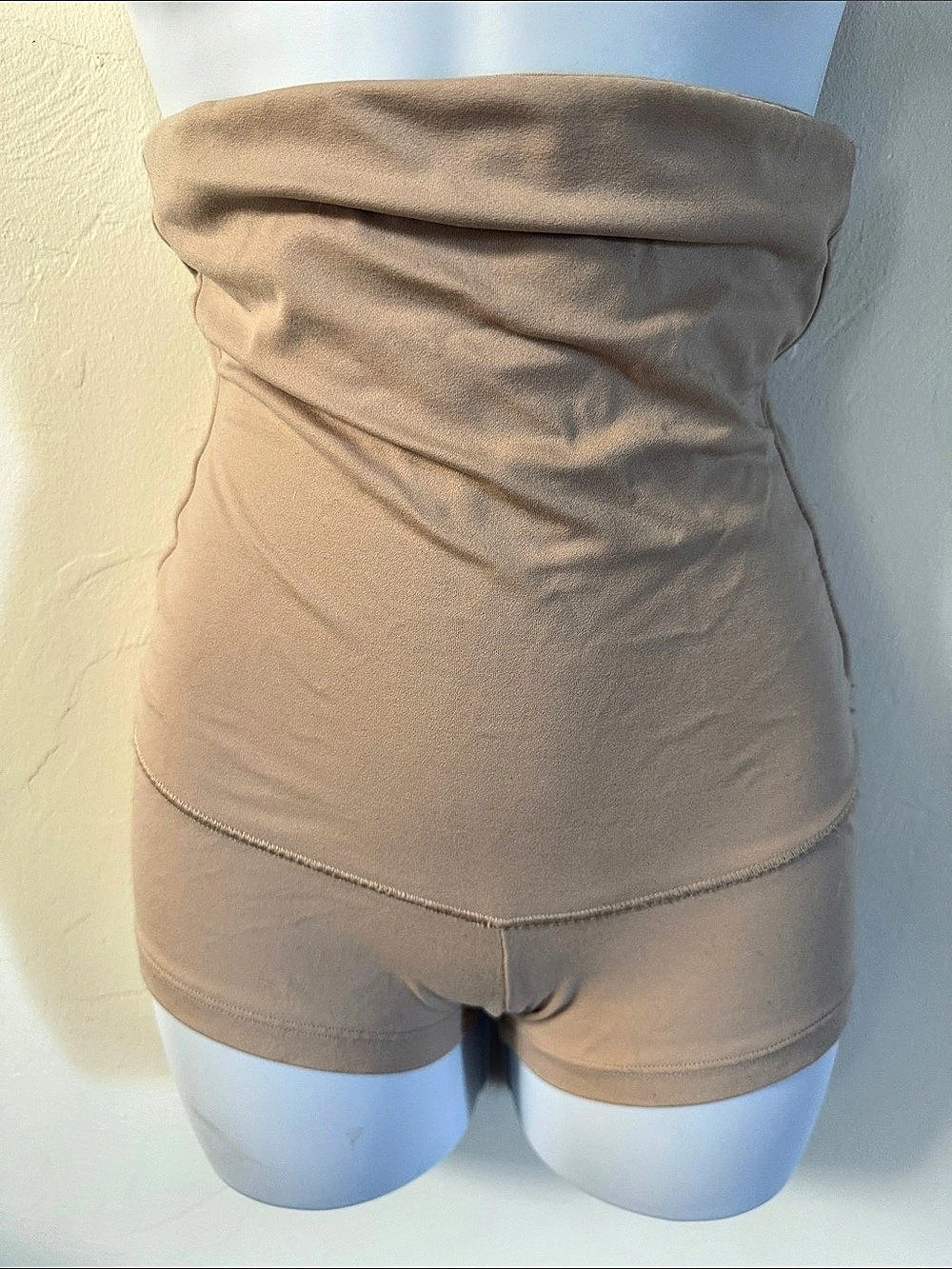 Maidenform Flexees Cool Comfort Firm High Waist Boyshort Brown